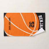 serviette de sport de basket-ball, serviette de ba (Serviette à main)