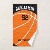 serviette de sport de basket-ball, serviette de ba (Serviette à main)