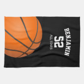 Serviette de sport de basket-ball, serviette de ca (Horizontal)
