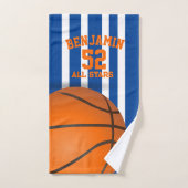 serviette de sport de basket, serviette de bain po (Serviette à main)