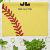 serviette de sport de softball, serviette de bain (Plié)
