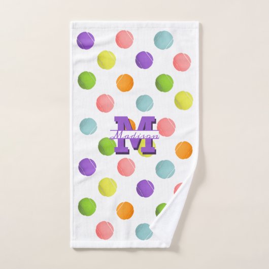 Serviette de sport de tennis personnalisée (Serviette à main)