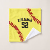 serviette de sport softball, serviette de bain coa (Gant de toilette)