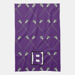 Serviette de sport violette de Lacrosse