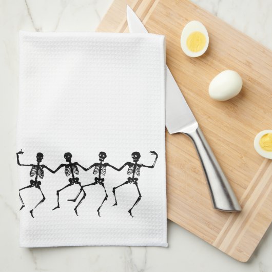 serviette de squelette de danse (Quart Plié)