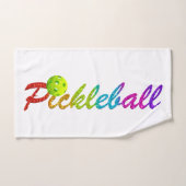 Serviette de sueur de Pickleball d'amusement (Serviette à main)