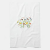 Serviette de table feuille florale pour une touche (Vertical)