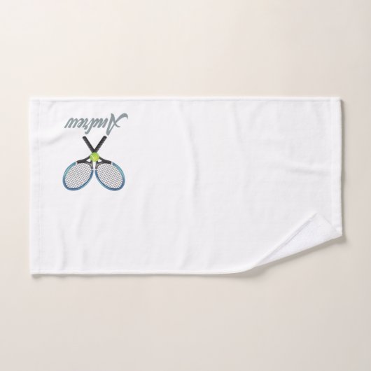 Serviette de tennis de sport personnalisée (Serviette à main)