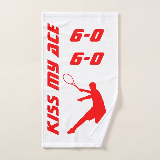 Serviette de tennis pour fan et joueur dur (Serviette à main)