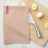 Serviette de texture papier "Bénissez ce mess" (Quart Plié)