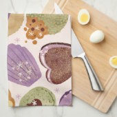Serviette de thé 108 biscuits asiatiques  (Quart Plié)