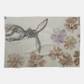 Serviette de thé à lièvre (Horizontal)