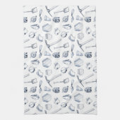 Serviette de thé archéologique de fragments (Vertical)