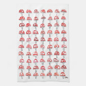 Serviette de thé aux champignons deux (Vertical)