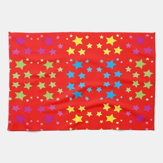 Serviette De Thé Aux Étoiles (Horizontal)