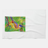 Serviette de thé aux oiseaux de Leslie (Horizontal)