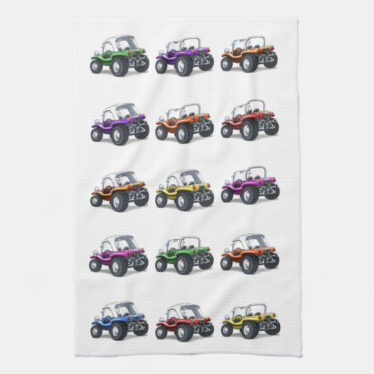 serviette de thé avec des erreurs de plage (Vertical)