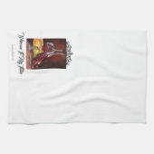 Serviette De Thé - Bienvenue À Ma Table (Horizontal)