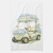 Serviette de thé blanche pour chariot de golf Hydr (Vertical)