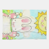 Serviette de thé Bunny Sunny (Horizontal)