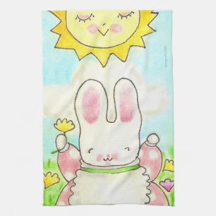 Serviette de thé Bunny Sunny