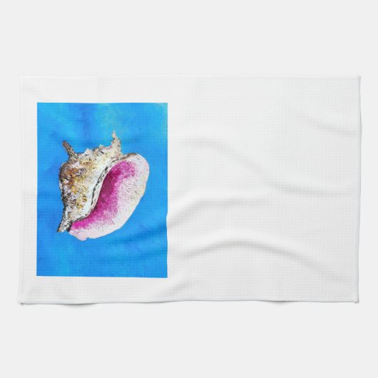 Serviette de thé Conch Shell (Horizontal)
