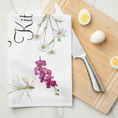 Serviette de thé - cuisine de campagne anglaise (Quart Plié)