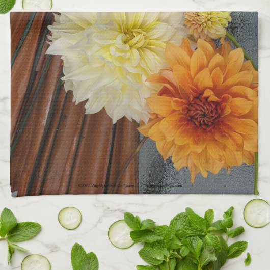 Serviette de thé Dahlia (Plié)