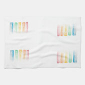 Serviette de thé d'amour lesbienne (Horizontal)