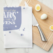 serviette de thé de citation de pain de (Quart Plié)