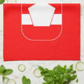 Serviette de thé de cuisine de "confiture" (Plié)