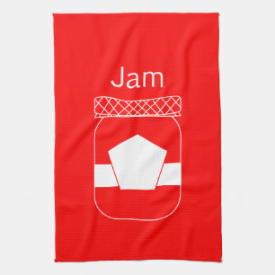 Serviette de thé de cuisine de "confiture"