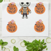 Serviette de thé de cuisine Halloween (Plié)