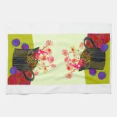 Serviette de thé de cuisine rose pâle (Horizontal)