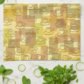 Serviette de thé de Joe de tasses de thé (Plié)