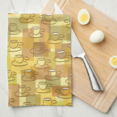 Serviette de thé de Joe de tasses de thé (Quart Plié)