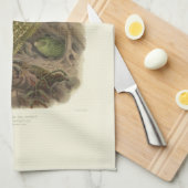 Serviette de thé de Kakapo (Quart Plié)