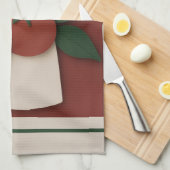 Serviette de thé de la cuisine Tomate & Apron — Pi (Quart Plié)