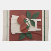 Serviette de thé de la cuisine Tomate & Apron — Pi (Horizontal)