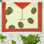 Serviette de thé de Martini (Plié)