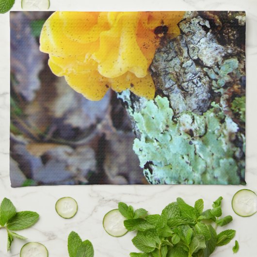 Serviette de thé de Mesenterica de Tremella de (Plié)