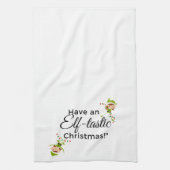 Serviette de thé de Noël - Elf Tastic 2 (Vertical)