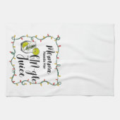 Serviette de thé de Noël - Jus GINgle (Horizontal)