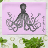 Serviette de thé de seiches (Plié)