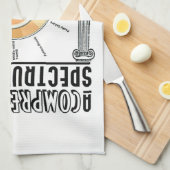 Serviette de thé de spectre de couleur de thé (Quart Plié)