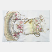 Serviette de thé de temps de thé de cuisine (Horizontal)