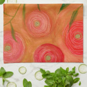Serviette de thé Dessert Rose (Plié)