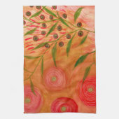 Serviette de thé Dessert Rose (Vertical)