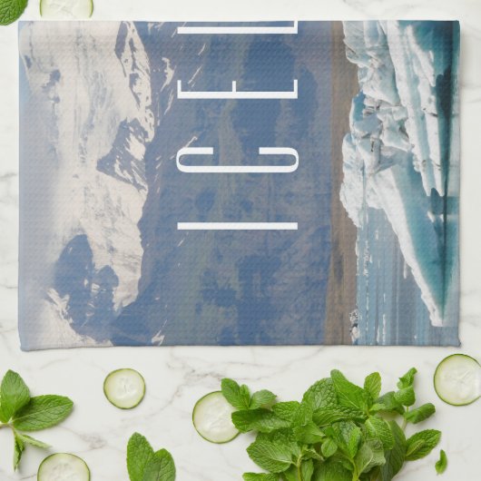 Serviette de thé d'Islande (Plié)