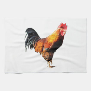 Serviette de thé d'or de Cockeril